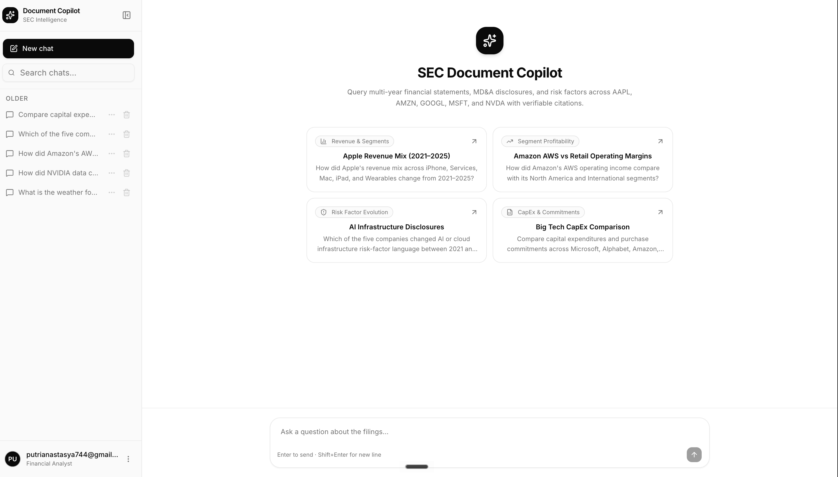Document Copilot AI-Powered Semantic Intelligence Platform
